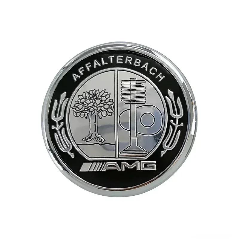 60mm Emblem Cover for Mercedes Benz W211 W212 W124 W140 W163 W202 W203 W204 W215 Car Rear Badge Sticker Trunk Logo Accessories QU3