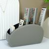 Remote Control & Desktop Organizer, PU Leather, Model LG8175