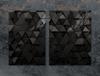 TABLA PROTECTORA DE CRISTAL 75x52 NEGRA
