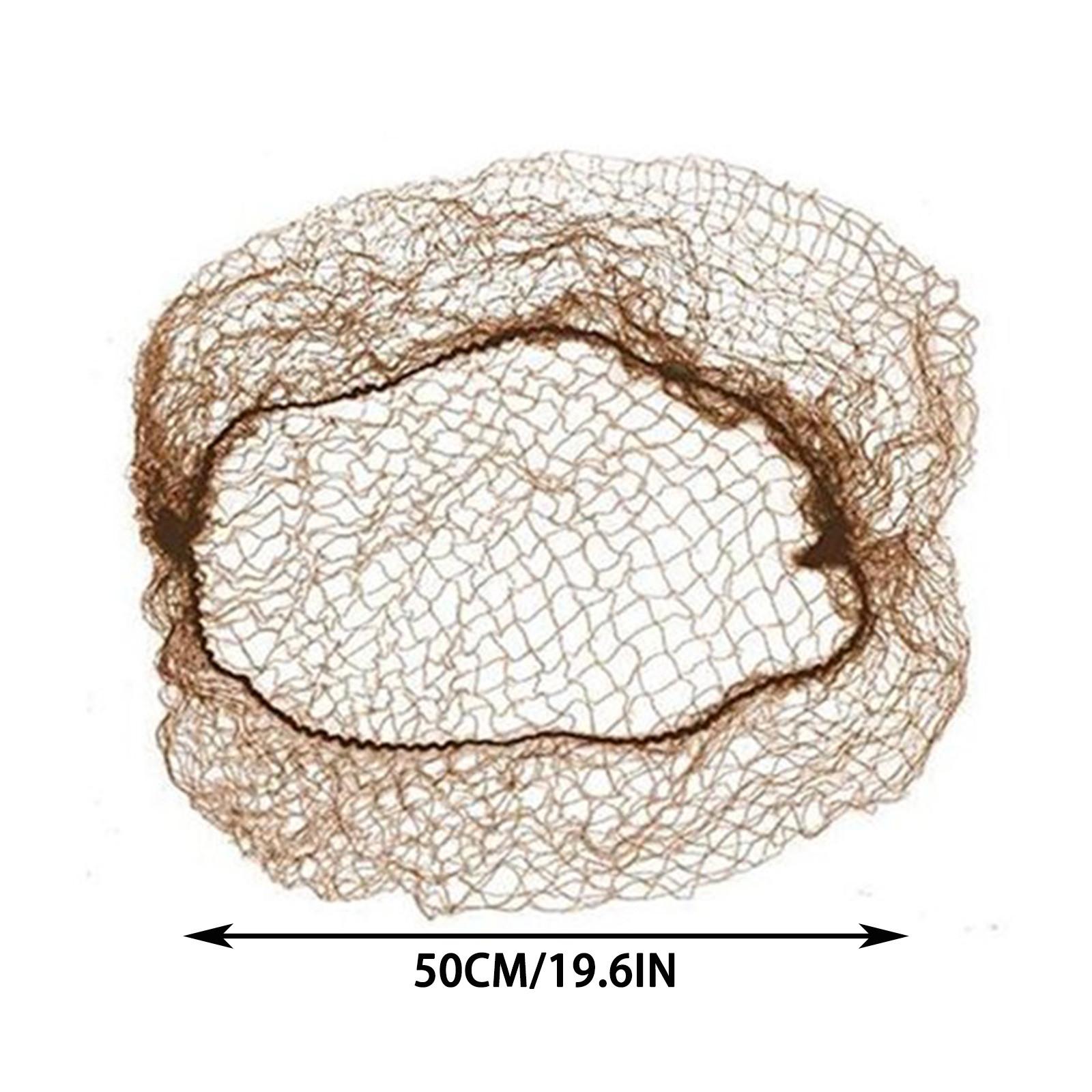 

10 шт. прочная нейлоновая сетка для волос, инструмент для укладки волос, бежево-коричневая сетка для волос, сетка для укладки волос, балетный пучок