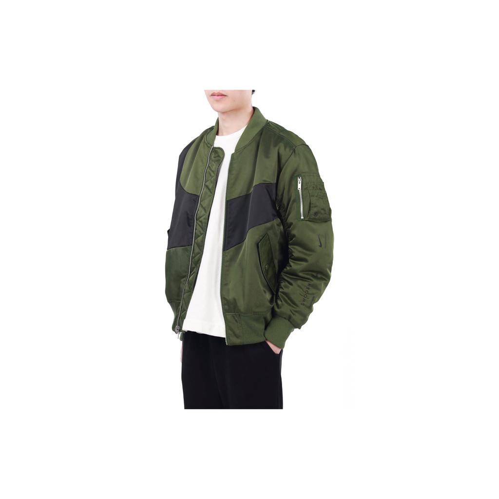Nike Therma-FIT Reversible Bomber Jacket V2 Rough Green Men Streetwear DD6056-326