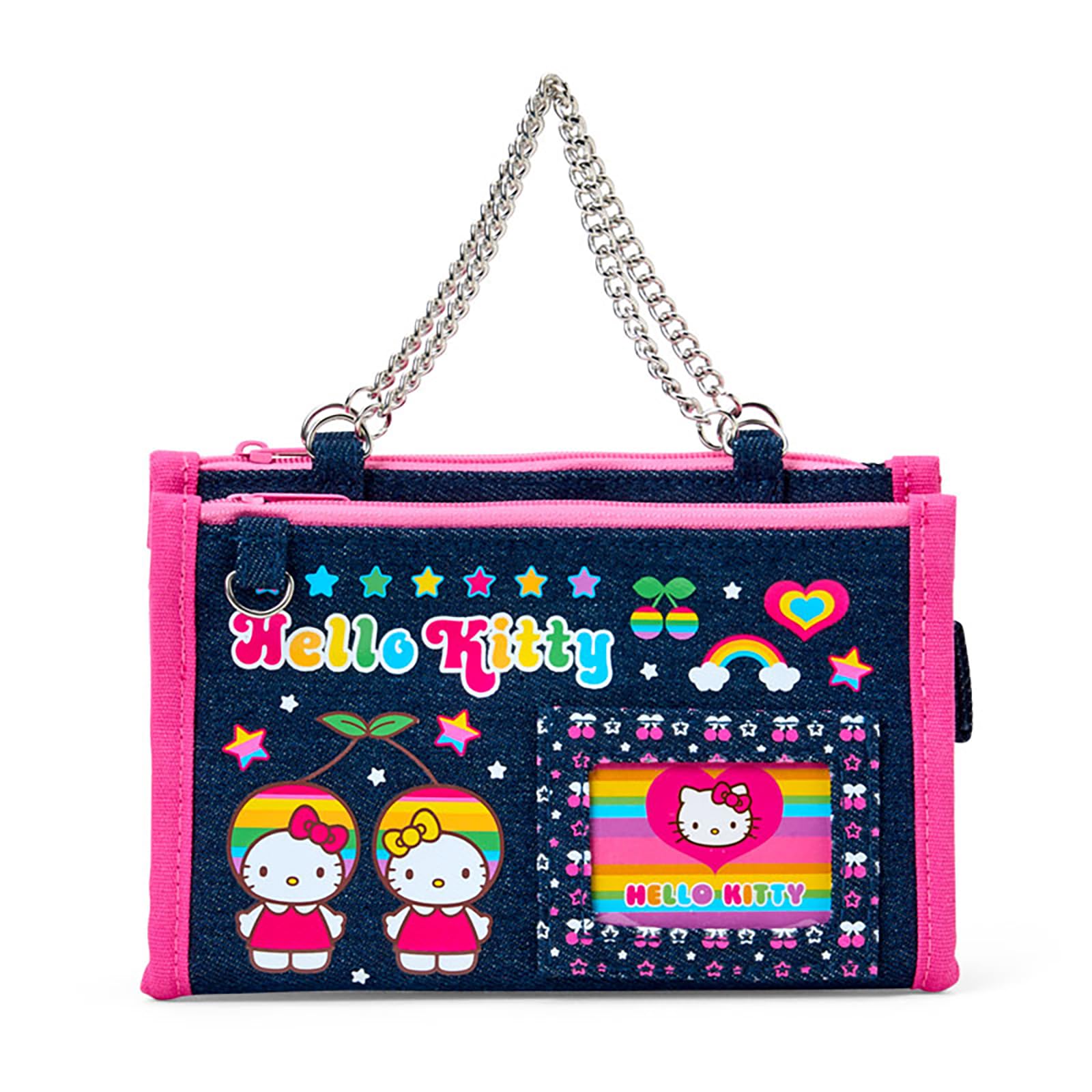 Sanrio Denim Pouch Heisei Hello Ages 3 and 796336 (Heart-Pounding Girl s Item) Kitty, Up,