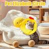 Dog Cone Collar Cat Neck Wound Cover Pet Protective Neck Cover Stop Licking Wound for Medium Animals Puppies Kittens Small