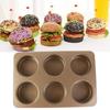 Bread Easy to Release Kitchen Non-stick Home Loaf Pan Baking Tool Muffin Tray Hamburger Bun Mold