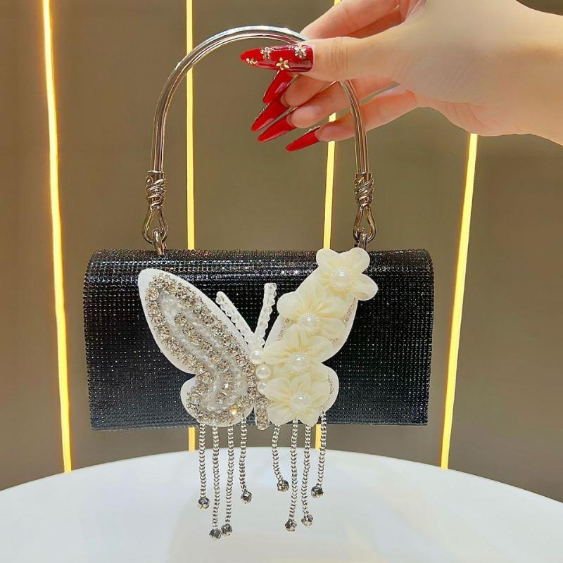 Сумка, Банкетная и Вечерняя Сумка, Сумка на Цепочке, Сумка Кроссбоди через Плечо, Модная Маленькая Квадратная Сумка, Сумка