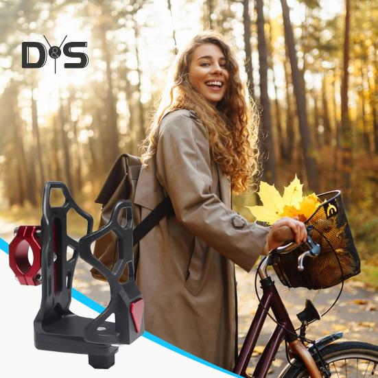 Koszyk na bidon rowerowy 360 stopni obrotowy regulowany lekki uniwersalny uchwyt na kubek na napoje motocyklowy rowerowy stojak do przechowywania