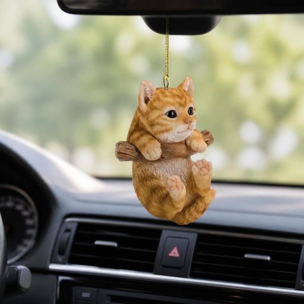 Cat Design Car Pendant Small Size Car Interior Accessories Car Interior Decoration