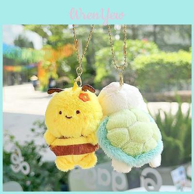 Cute Panda Penguin Dog Cartoon Animal Magnetic Plush Pendantfor Kids And Teens