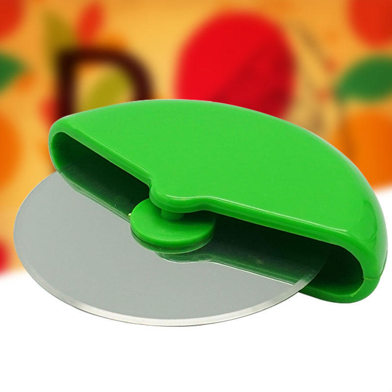 1Pcs Stainless Steel Pizza Wheels Round Shape Pizza Cutter Plastic Handle Cake Bread Round Kitchen To