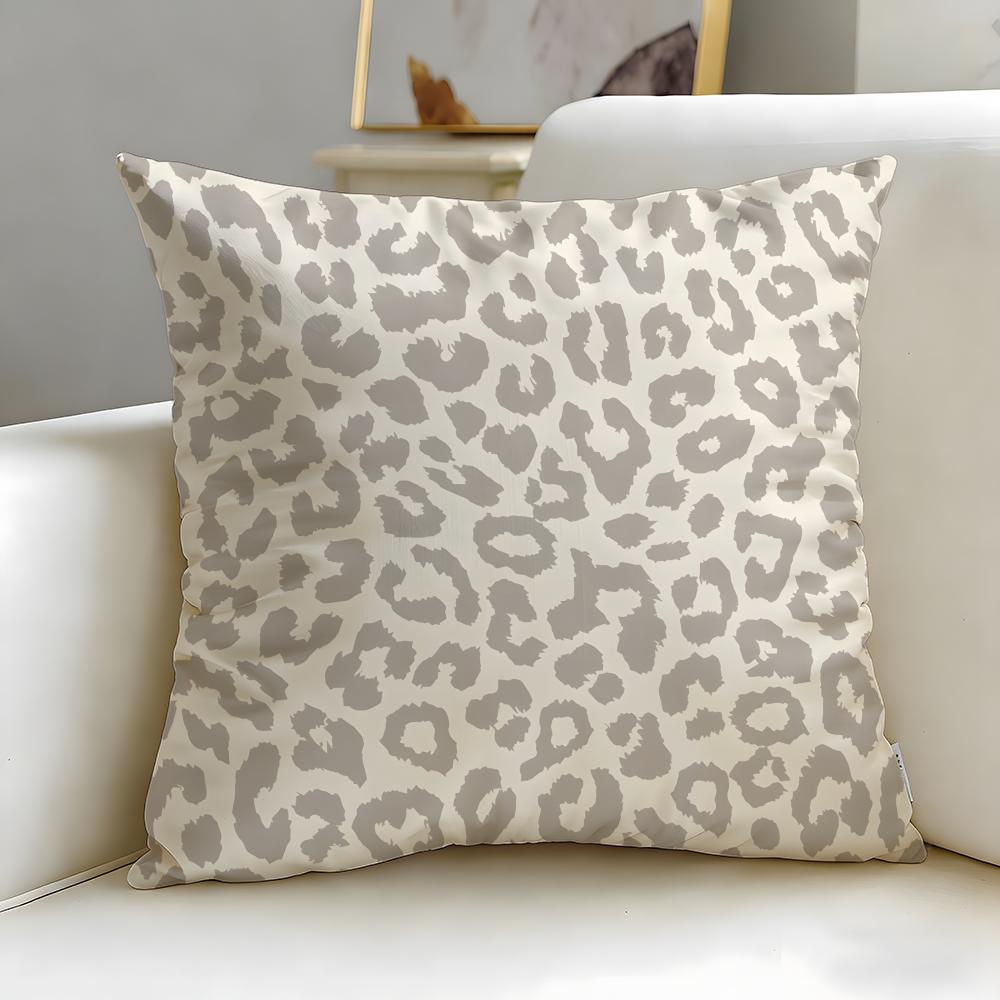 flower pattern Cushion Cover Soft  EasyWash Pillow Case  Versatile for Couch Bed Travel and Office