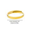 Stainless Steel Geometric Irregular Snake Ring