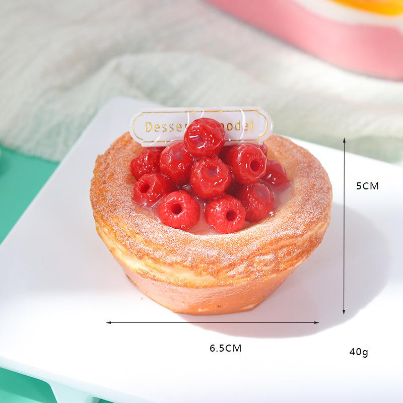 Pu Simulation Egg Tart Croissant Model Fake Bread Fridge Magnet Pastry Dessert Food Prop Home Kitchen Decor Ornament