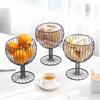 Large Capacity Goblet Shape Fruit Basket Hollow Fruit Display Stand  Home Decor