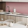 Decorative Self-Adhesive Vinyl Wall Tiles Color Pink 6X60X30 Cm
