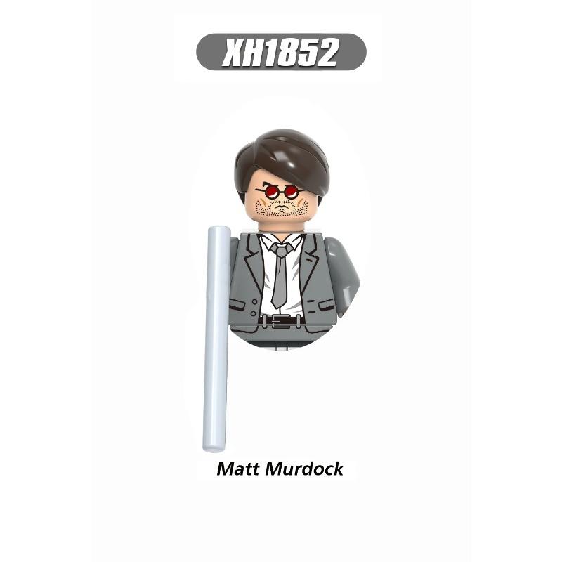 Marvel Building Blocks Mini Action Figures Children's Party Gifts Brick Toy Doctor Strange Spider-Man Kate Bishop