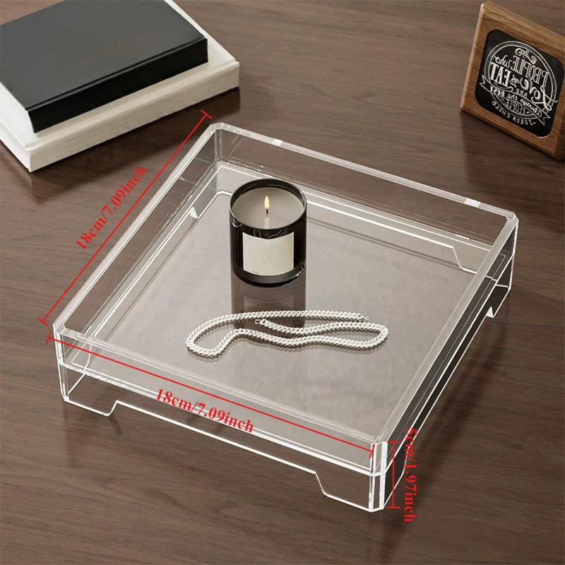 New Home Decorations Entrance Key Storage Tray with Mat Fashion Living Room Tabletop Aroma Jewelry Tray Caja De Almacenamiento