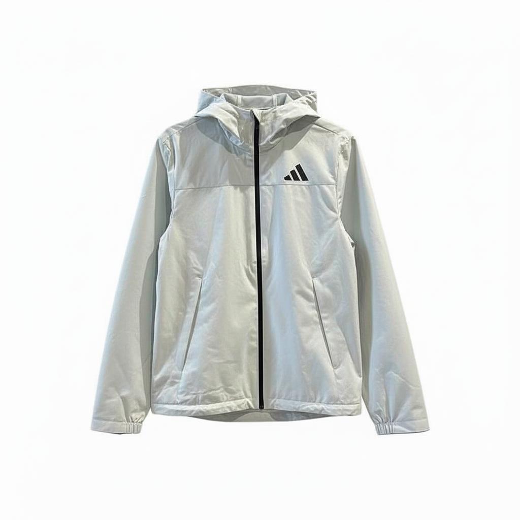 Adidas Jackets Unisex White Hooded Moderate Other IB7056 S
