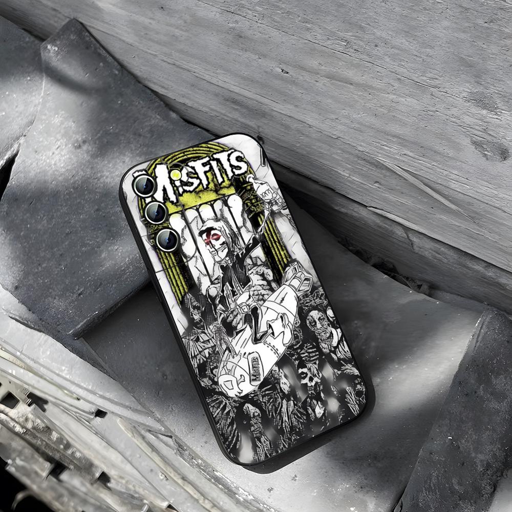 The Misfits Glenn Danzig Phone Case for Samsung Galaxy S23 S24 S21 S22 S20 Ultra Fe Plus A34 A54 A24 A52 A53 M54 Cover