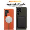 For Magsafe Case Samsung Galaxy S26 Ultra s25FE S23Plus S23Ultra S24 Premium Genuine Leather Cover Magnetic Cases Full Coverage