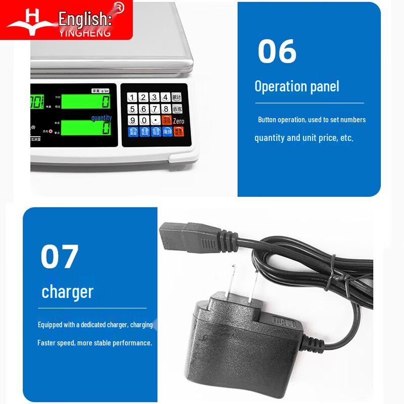 Rechargeable High-Precision Counting Bench Scale