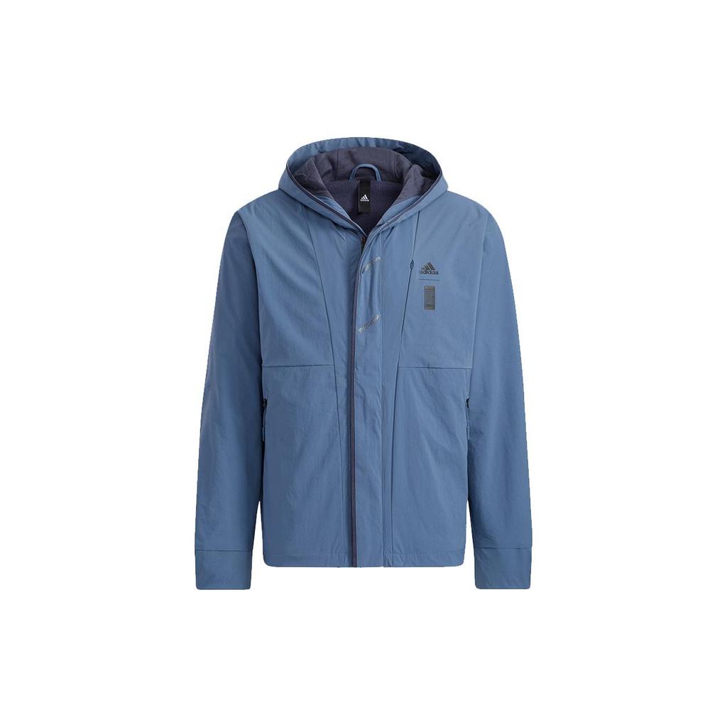 Adidas Wuji Series Jackets Men's Sky Blue Hooded Moderate Other HE5118