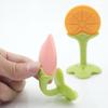Infant Silicone Grind Teeth Toys Newborn Creative Fruits Shaped Teething Tools