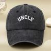Letter Printed Washed Old Hat Old Dad Hat, Men's and Women's Retro Baseball Cap Peaked Cap Outdoor Hat