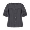 T View Lace Square Loose Fit Blouse_V6B-Cbl062