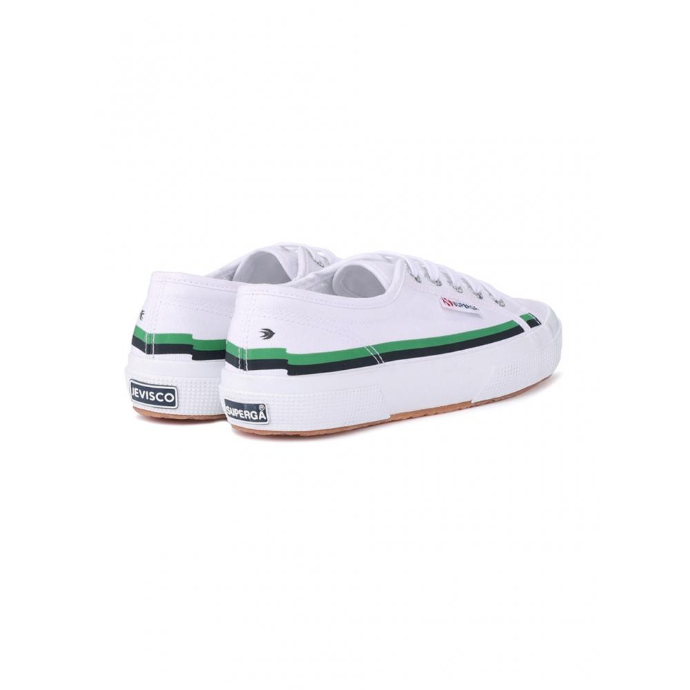 Superga X Zevisco 2750 Painting Wave White Green s61258wa9X