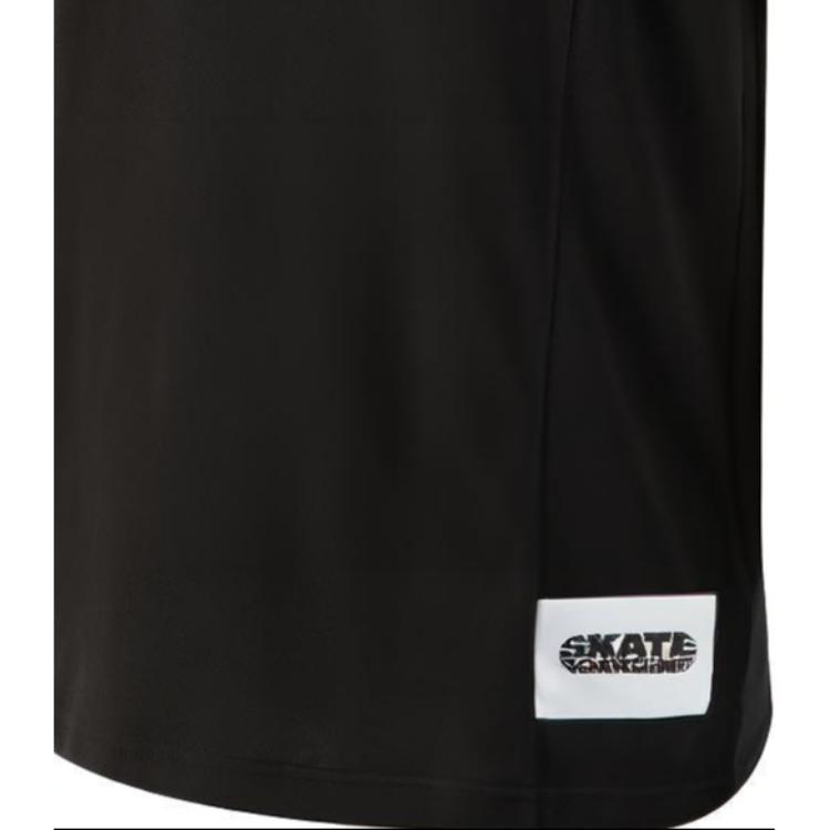 Puma Letter Logo Print Casual Round Neck Versatile Breathable Pullover Short Sleeve T-Shirt Men T-Shirts Black 620219-01