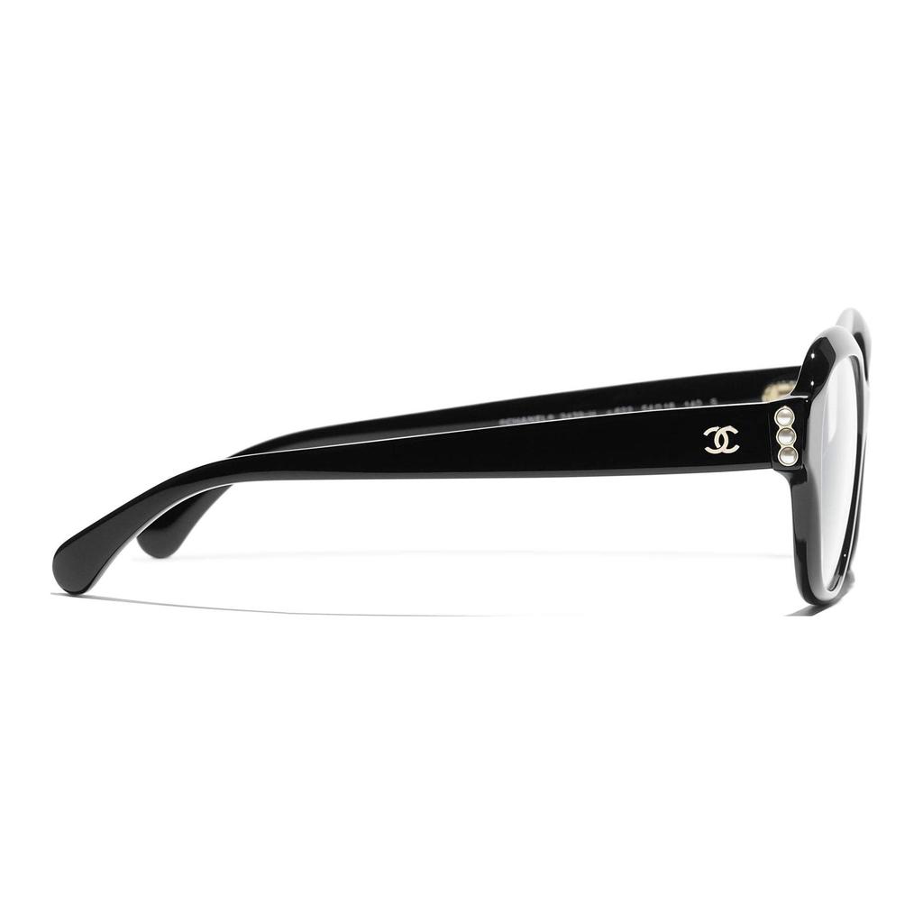 Chanel Chic Casual Versatile Butterfly Sunglasses Women Sunglasses Black CH3439HC622