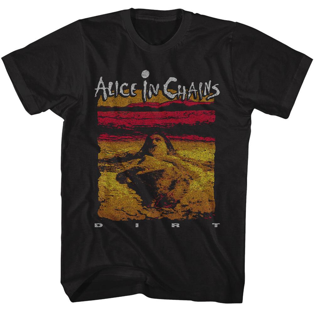 Alice In Chains Dirt Album Cover Men T Shirt Rock Band Tour Concert Merch L