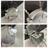 Glamorous Fish Shaped Clutch Purse for Women - Sparkly PVC Evening Bag with Detachable Strap, Mini Party Clutch for Banquet