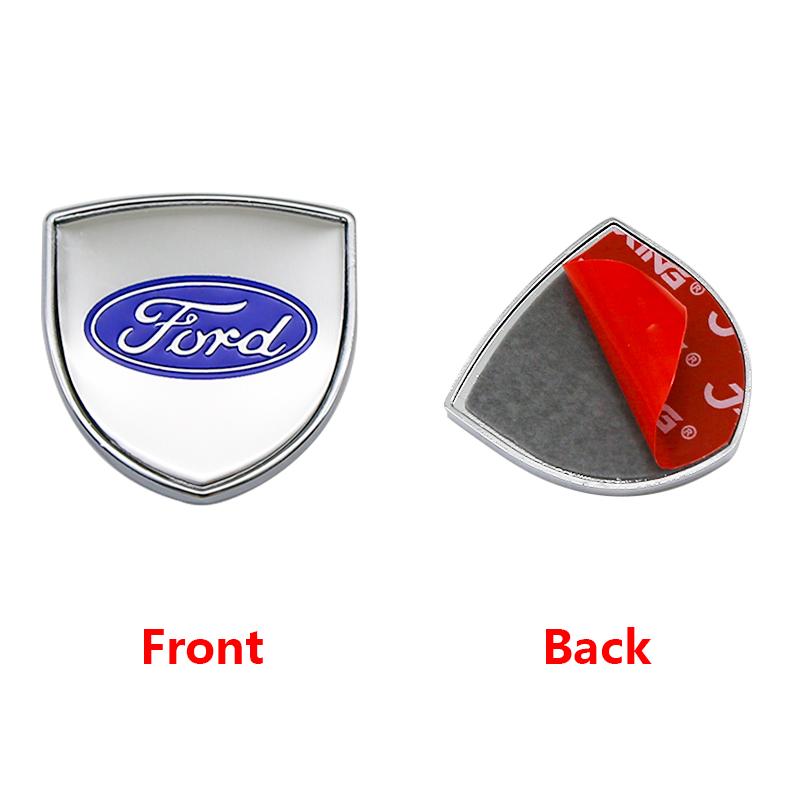 3D Metal Emblem Badge Sticker Decal Auto Accessory For Ford Focus Mondeo CXVKJS8 Kuga Escort Mustang Explorer Fiesta MK7 Edge 2 4 MK2