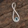 Sky Blue Topaz Pendant Gemstone Jewelry, 925 Solid Sterling Silver Pendant, Handmade Jewelry Wonderful Pendant, Gift For Mother