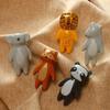 Cartoon Animals Kid's Ceramic Drawer Furniture Knobs Children Cute Cabinet Pulls Dresser Knob Cute Cupboard Handle