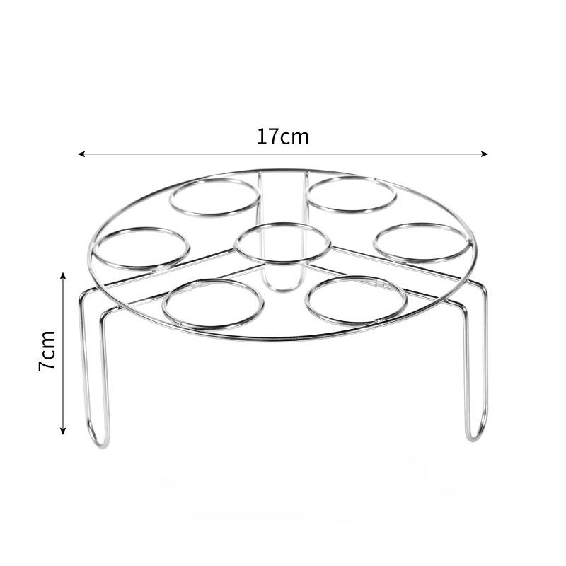 Stackable Egg Steamer Stand Rack Tray Stainless Steel Household Multi-functional Steaming Rack Non-stick Pressure Cooker