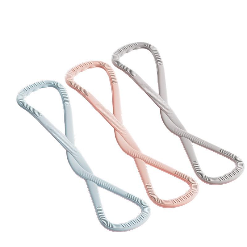Women's 8-Shaped Resistance Band for Back Exercise and Yoga Stretching