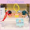 Officially Licensed Crayon Shin-chan Cartoon Keychain With Playful Poking Butt Designs