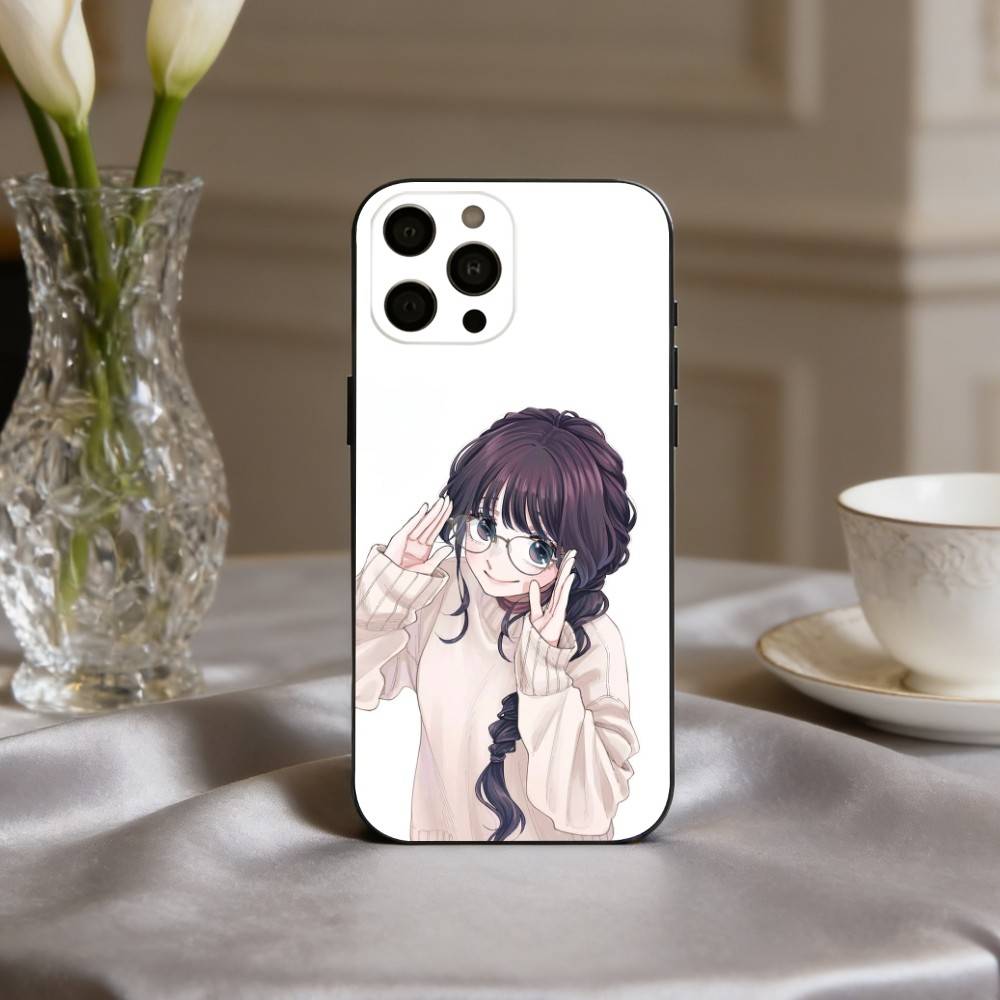 K-Kaoru H-Hana Wa Rin To S-Saku Phone Case For iPhone 17pro, 16,15,14,13,12,11 X XR Plus,Others Soft Black Cover