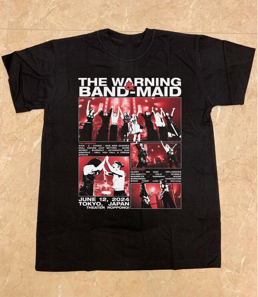 Koszulka Unisex The Warning Band Japan Tour 2026 Koncert BM258