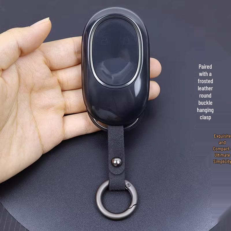 Ultra-thin Transparent Key Case for NIO ET7/EC7/ES7 (2022-2024 Models) - Full Coverage Car Accessory