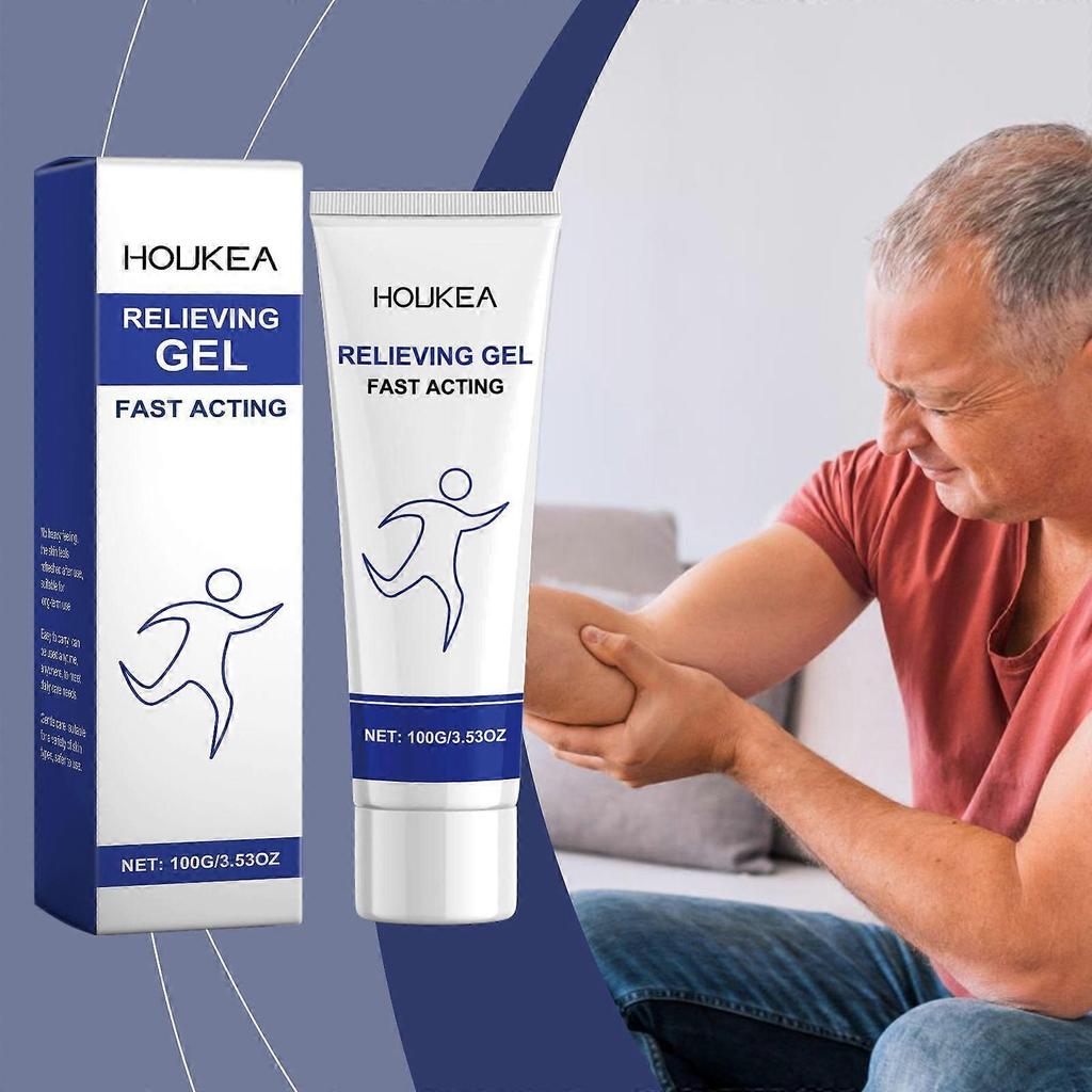 Houkea Body Soothing Gel Is A Gentle Care Gel For Daily External Application On Joints, Knees, Elbows And Shoulders