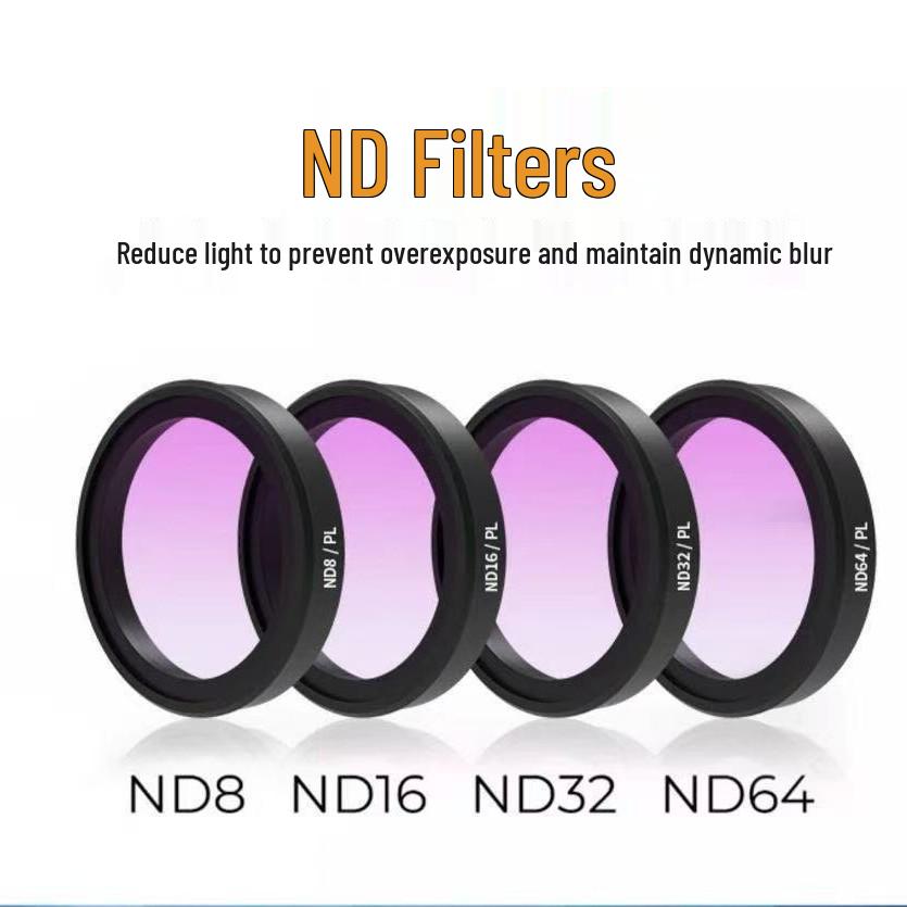 Polarizing ND Dimming & UV Protective Filter for DJI Osmo Action 3/4/5 PRO Camera
