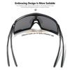 Fahrrad Sonnenbrille Fahrrad Outdoor UV400 Sport Radbrille Brille MTB Rennrad Verfärbungsbrille Radsportbrille