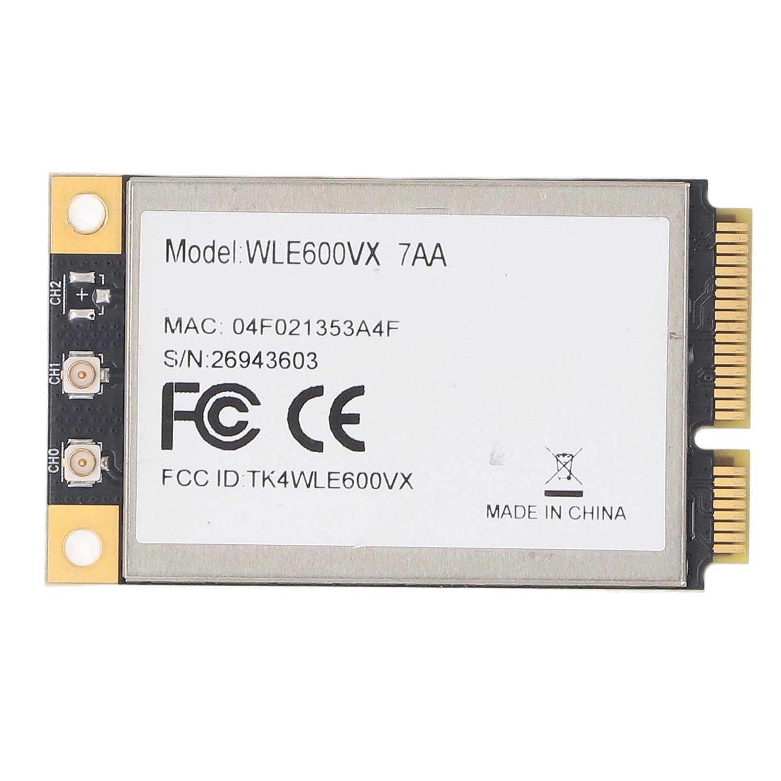 

WLE600VX QCA9882 Бездротова карта Wireless Fidelity 5 2.4G 5G дводіапазонний модуль із можливістю вибору, швидкість 867 Мбіт/с