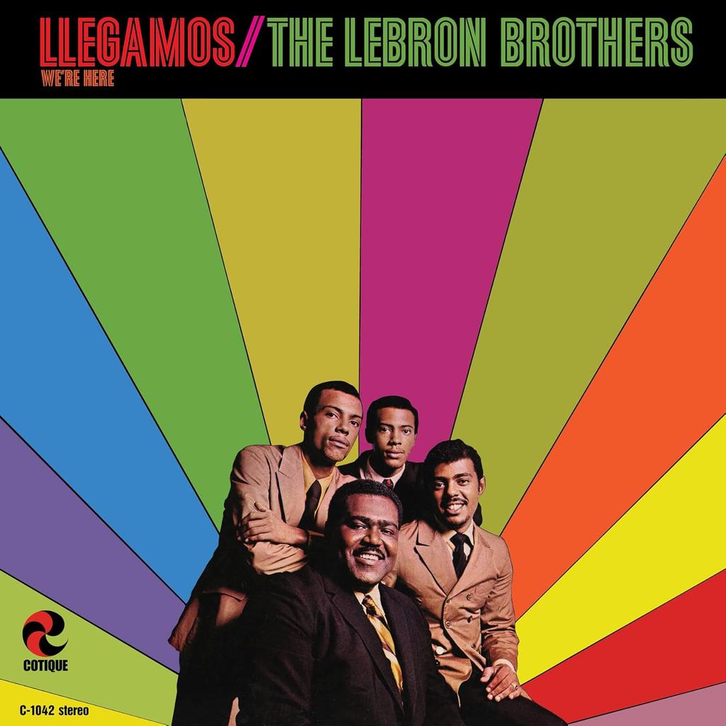 LP Record LEBRON BROTHERS - Llegamos / We're Here GET59002LP Cotique, Fania  2018 US Obi Latin
