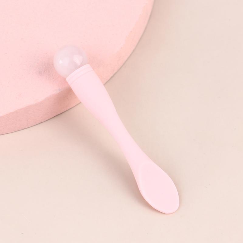 Silicone Handle Eye Cream Stick Skin Care Face Cream Spoon Massage Stick