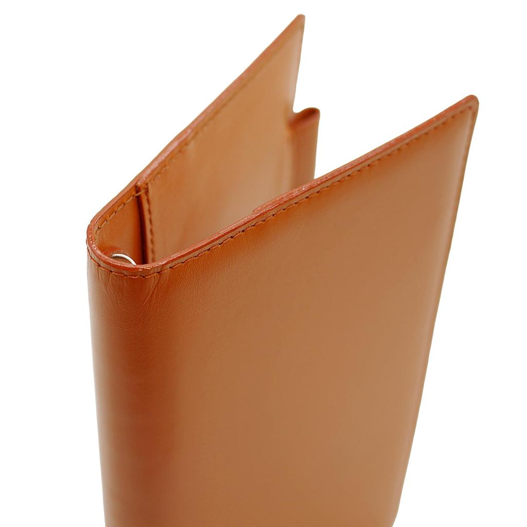 CCOMPANY LIMITED Planner System Planner Made In Japan A5 Size Bible Size Bible Slim Size Pen Holder Turner 2 Second Slim (Bible Size, Brown)