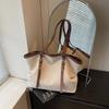 Commuter Tote Bag Women's Shoulder Bag Large Capacity Underarm Bag